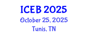International Conference on Ecosystems and Biodiversity (ICEB) October 25, 2025 - Tunis, Tunisia
