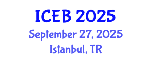 International Conference on Ecosystems and Biodiversity (ICEB) September 27, 2025 - Istanbul, Turkey