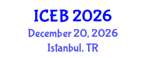 International Conference on Ecosystems and Biodiversity (ICEB) December 20, 2026 - Istanbul, Turkey
