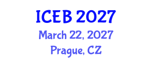 International Conference on Ecosystems and Biodiversity (ICEB) March 22, 2027 - Prague, Czechia