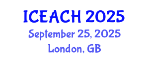 International Conference on Ecotourism Activities and Cultural Heritage (ICEACH) September 25, 2025 - London, United Kingdom International Conference on Ecotourism Activities and Cultural Heritage (ICEACH) September 25, 2025 - London, United Kingdom