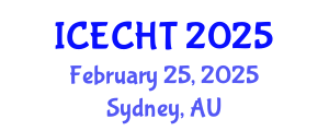 International Conference on Ecotourism and Cultural Heritage Tourism (ICECHT) February 25, 2025 - Sydney, Australia