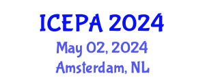 International Conference on Ecotourism and Protected Areas (ICEPA) May 02, 2024 - Amsterdam, Netherlands