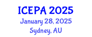 International Conference on Ecotourism and Protected Areas (ICEPA) January 28, 2025 - Sydney, Australia