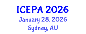 International Conference on Ecotourism and Protected Areas (ICEPA) January 28, 2026 - Sydney, Australia