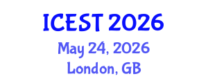 International Conference on Ecotourism and Sustainable Tourism (ICEST) May 24, 2026 - London, United Kingdom