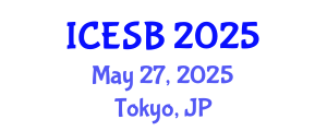 International Conference on Ecotourism, Sustainability and Biodiversity (ICESB) May 27, 2025 - Tokyo, Japan