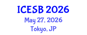 International Conference on Ecotourism, Sustainability and Biodiversity (ICESB) May 27, 2026 - Tokyo, Japan