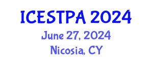 International Conference on Ecotourism, Sustainable Tourism and Protected Areas (ICESTPA) June 27, 2024 - Nicosia, Cyprus
