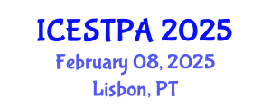 International Conference on Ecotourism, Sustainable Tourism and Protected Areas (ICESTPA) February 08, 2025 - Lisbon, Portugal