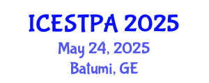 International Conference on Ecotourism, Sustainable Tourism and Protected Areas (ICESTPA) May 24, 2025 - Batumi, Georgia