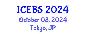 International Conference on Education and Behavioral Sciences (ICEBS) October 03, 2024 - Tokyo, Japan