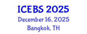International Conference on Education and Behavioral Sciences (ICEBS) December 16, 2025 - Bangkok, Thailand