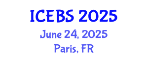 International Conference on Education and Behavioral Sciences (ICEBS) June 24, 2025 - Paris, France