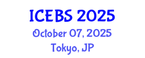 International Conference on Education and Behavioral Sciences (ICEBS) October 07, 2025 - Tokyo, Japan