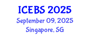 International Conference on Education and Behavioral Sciences (ICEBS) September 09, 2025 - Singapore, Singapore