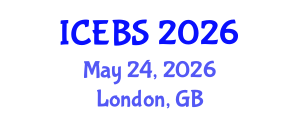 International Conference on Education and Behavioral Sciences (ICEBS) May 24, 2026 - London, United Kingdom