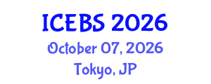 International Conference on Education and Behavioral Sciences (ICEBS) October 07, 2026 - Tokyo, Japan