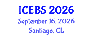 International Conference on Education and Behavioral Sciences (ICEBS) September 16, 2026 - Santiago, Chile International Conference on Education and Behavioral Sciences (ICEBS) September 16, 2026 - Santiago, Chile