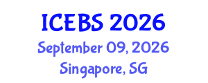 International Conference on Education and Behavioral Sciences (ICEBS) September 09, 2026 - Singapore, Singapore