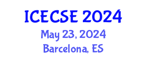 International Conference on Education and Communication Sciences (ICECSE) May 23, 2024 - Barcelona, Spain