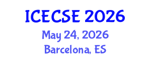 International Conference on Education and Communication Sciences (ICECSE) May 24, 2026 - Barcelona, Spain