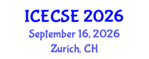 International Conference on Education and Communication Sciences (ICECSE) September 16, 2026 - Zurich, Switzerland