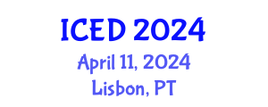 International Conference on Education and Development (ICED) April 11, 2024 - Lisbon, Portugal