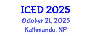 International Conference on Education and Development (ICED) October 21, 2025 - Kathmandu, Nepal