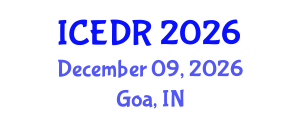 International Conference on Education and Development Research (ICEDR) December 09, 2026 - Goa, India International Conference on Education and Development Research (ICEDR) December 09, 2026 - Goa, India