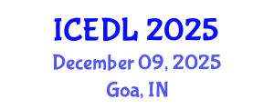 International Conference on Education and Distance Learning (ICEDL) December 09, 2025 - Goa, India