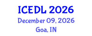 International Conference on Education and Distance Learning (ICEDL) December 09, 2026 - Goa, India International Conference on Education and Distance Learning (ICEDL) December 09, 2026 - Goa, India