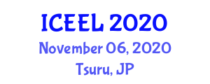 International Conference on Education and E-Learning (ICEEL) November 06, 2020 - Tsuru, Japan