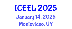 International Conference on Education and E-Learning (ICEEL) January 14, 2025 - Montevideo, Uruguay