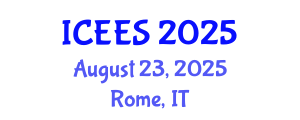 International Conference on Education and Education System (ICEES) August 23, 2025 - Rome, Italy