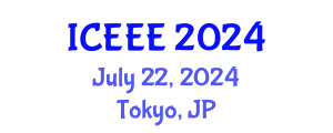 International Conference on Education and Educational Engineering (ICEEE) July 22, 2024 - Tokyo, Japan