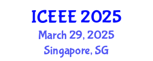 International Conference on Education and Educational Engineering (ICEEE) March 29, 2025 - Singapore, Singapore