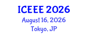 International Conference on Education and Educational Engineering (ICEEE) August 16, 2026 - Tokyo, Japan