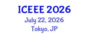 International Conference on Education and Educational Engineering (ICEEE) July 22, 2026 - Tokyo, Japan