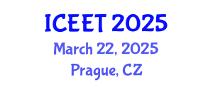 International Conference on Education and Educational Technology (ICEET) March 22, 2025 - Prague, Czechia