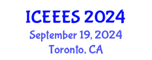 International Conference on Education and Effective Education Systems (ICEEES) September 19, 2024 - Toronto, Canada
