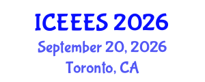 International Conference on Education and Effective Education Systems (ICEEES) September 20, 2026 - Toronto, Canada