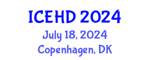 International Conference on Education and Human Development (ICEHD) July 18, 2024 - Copenhagen, Denmark