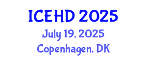 International Conference on Education and Human Development (ICEHD) July 19, 2025 - Copenhagen, Denmark