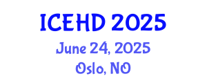 International Conference on Education and Human Development (ICEHD) June 24, 2025 - Oslo, Norway