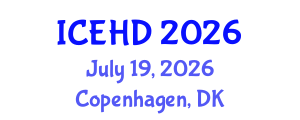 International Conference on Education and Human Development (ICEHD) July 19, 2026 - Copenhagen, Denmark