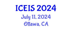 International Conference on Education and Information Sciences (ICEIS) July 11, 2024 - Ottawa, Canada