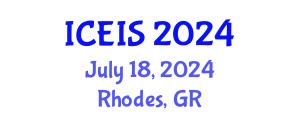 International Conference on Education and Information Sciences (ICEIS) July 18, 2024 - Rhodes, Greece