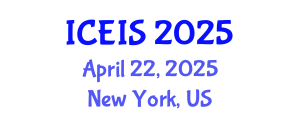 International Conference on Education and Information Sciences (ICEIS) April 22, 2025 - New York, United States