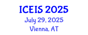 International Conference on Education and Information Sciences (ICEIS) July 29, 2025 - Vienna, Austria